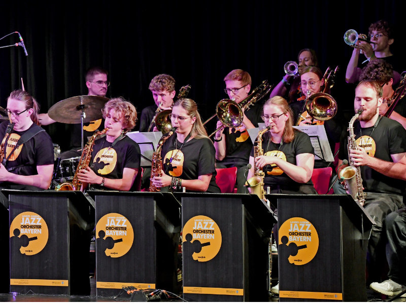 Landes-Jugendjazzorchester Bayern, Foto: Alfred Michel